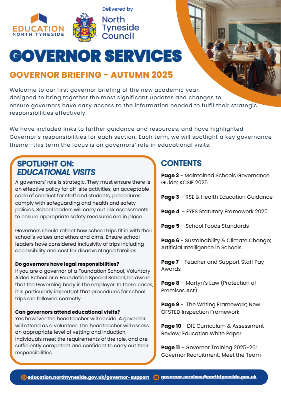 Gov briefing autumn