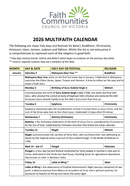 Multifatih calendar 2026 Multifatih calendar 2026