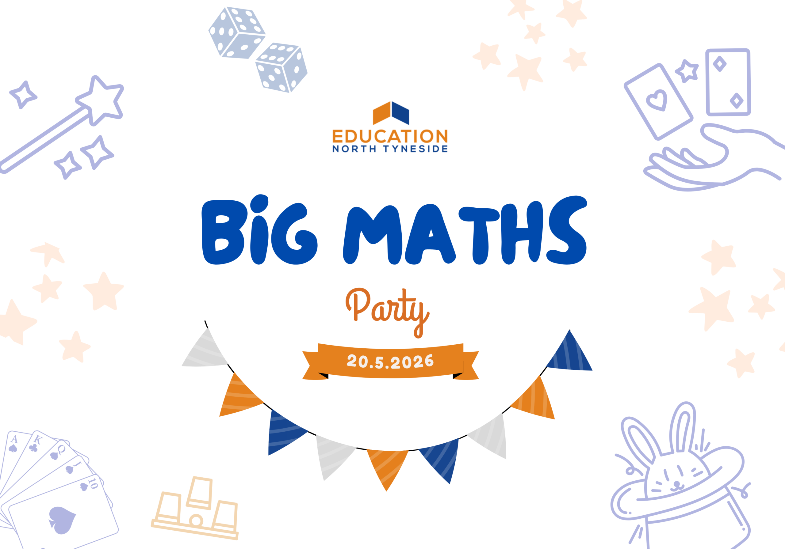 BIG Maths Party Logo (A4 (Landscape))